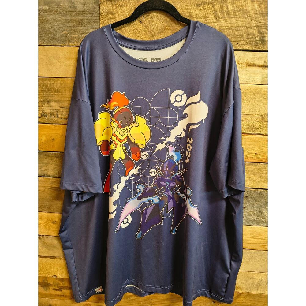 Pokemon International Championships 2024 Shirt Adult 4XL Ceruledge Armarouge